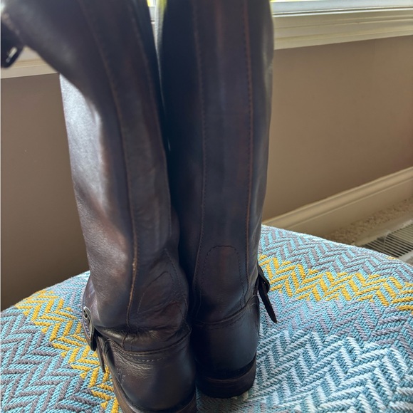 Frye Phillip tall boots size 7.5 brown - Picture 4 of 15
